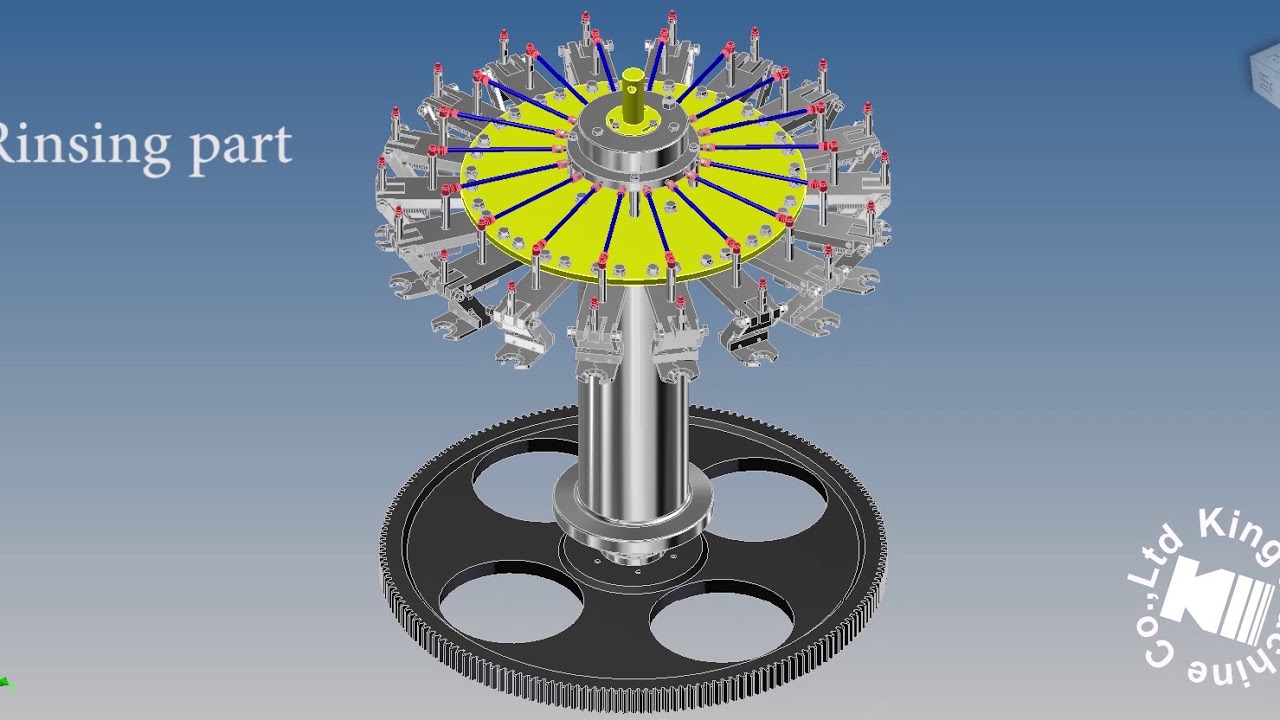 3D filling machine design