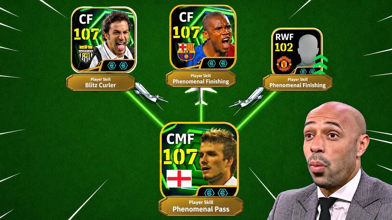 THE PERFECT ATTACK BUILD THIS SQUAD || PHENOMENAL PASS + PHENOMENAL FINISHING || eFootball 26 mobile