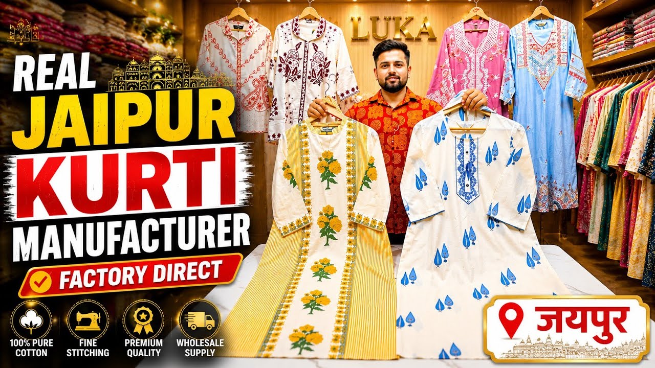 Pure COTTON Kurti Sets Manufacturer in Jaipur