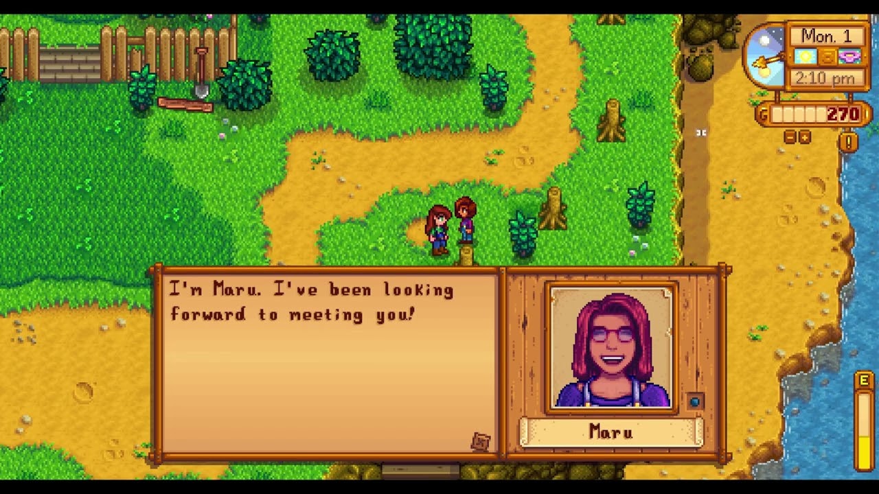 Stardew Valley Day 1