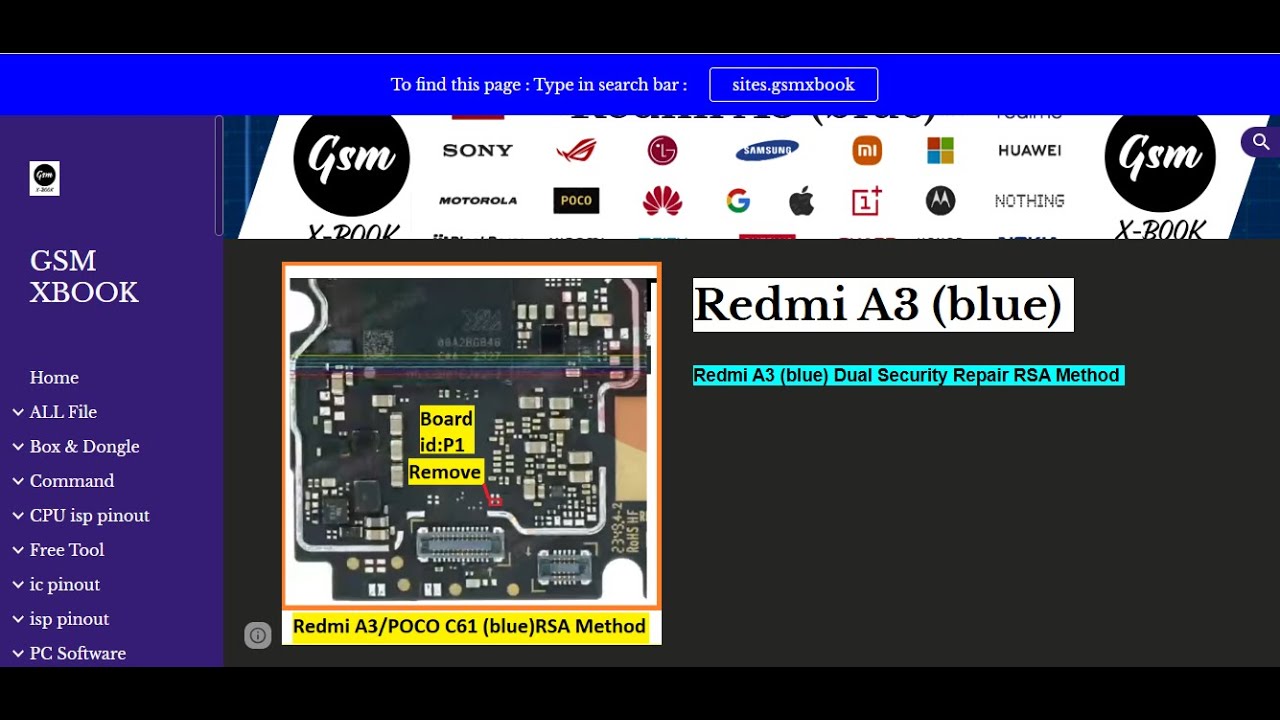 Redmi A3/POCO C61 (blue) Dual Security Repair RSA Method | #rsa #nvdata_corrupted #redmia3 #pococ61