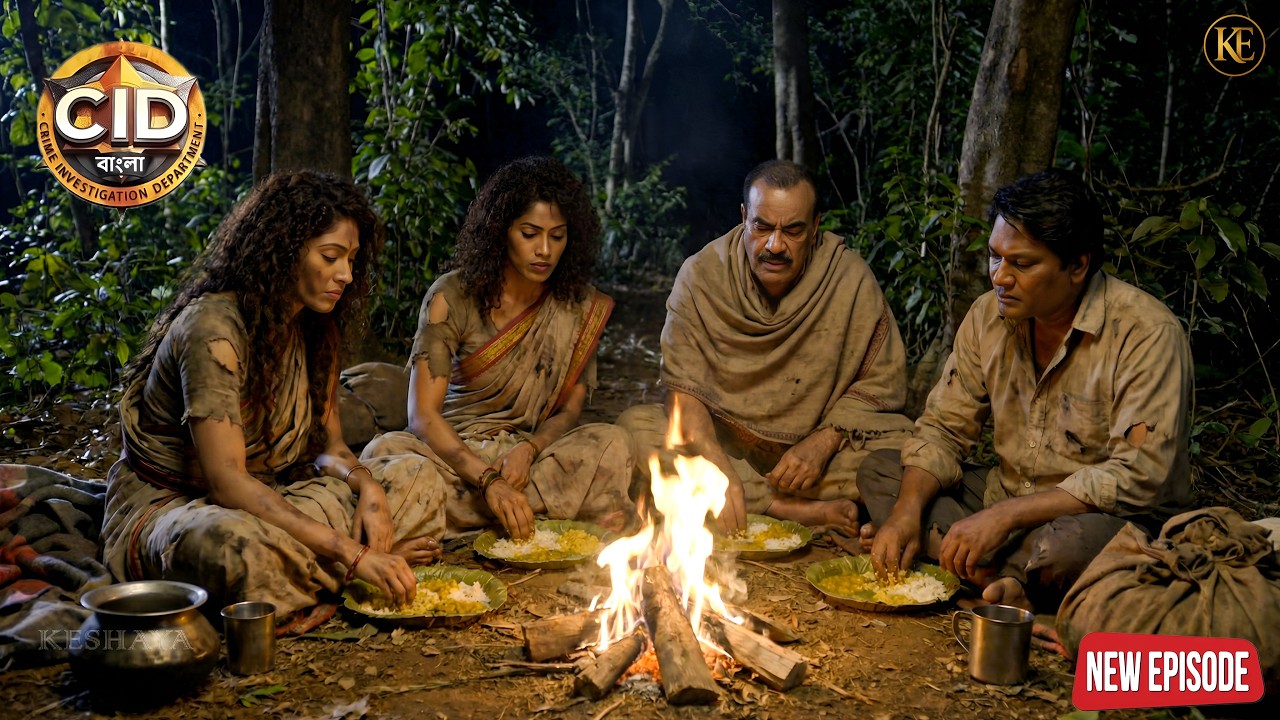 বনের ভিক্ষুক হয়ে গেল সিআইডি! খাওয়ার সময় খুনীর উপর গোপন নজর রাখে। সিআইডির নতুন পর্ব