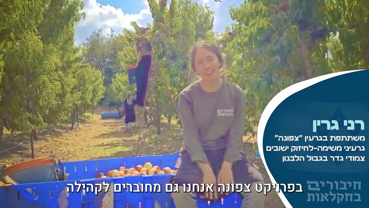 חיבורים בחקלאות - סרטון תדמית
