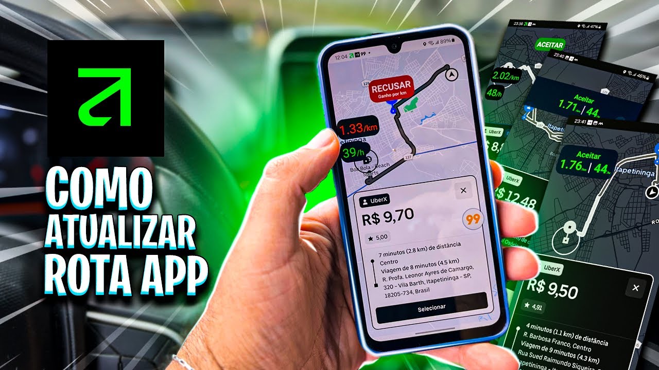 ROTA APP atualiza&ccedil;&atilde;o | Calculo de Ganhos ✅