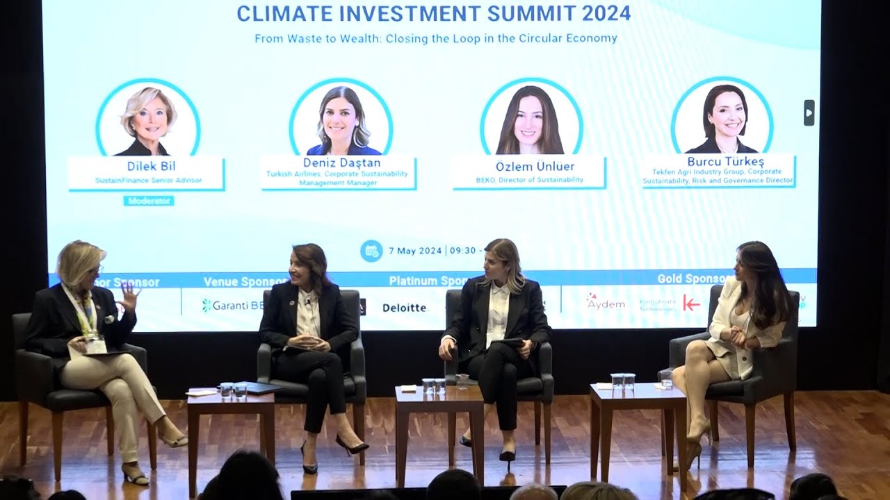 Climate Investment Summit 2024 co-organized by CFA Society İstanbul & SustainFinance