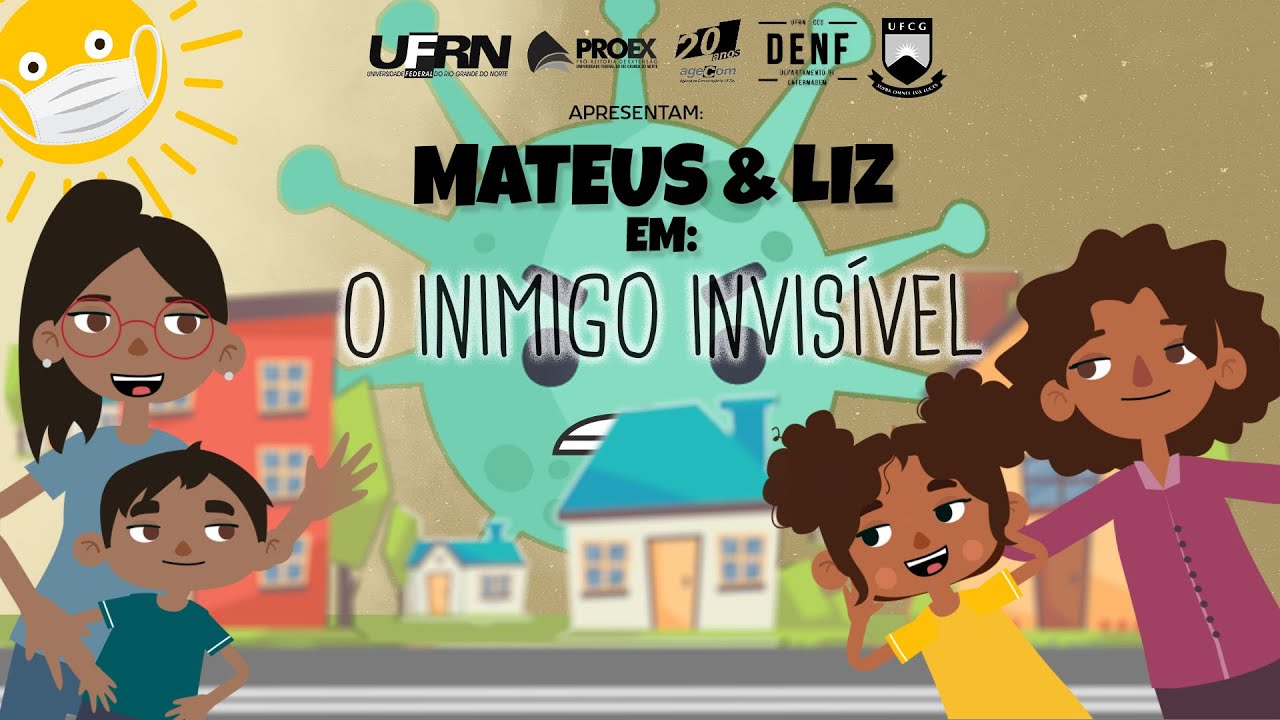 O INIMIGO INVISÍVEL | Animação infantil sobre Covid-19