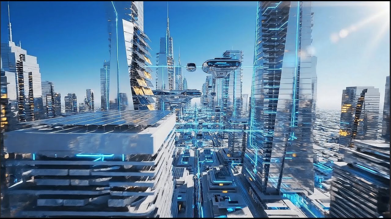 The Future Is Bright — Inside the Solar-Powered Megacity of 2100!