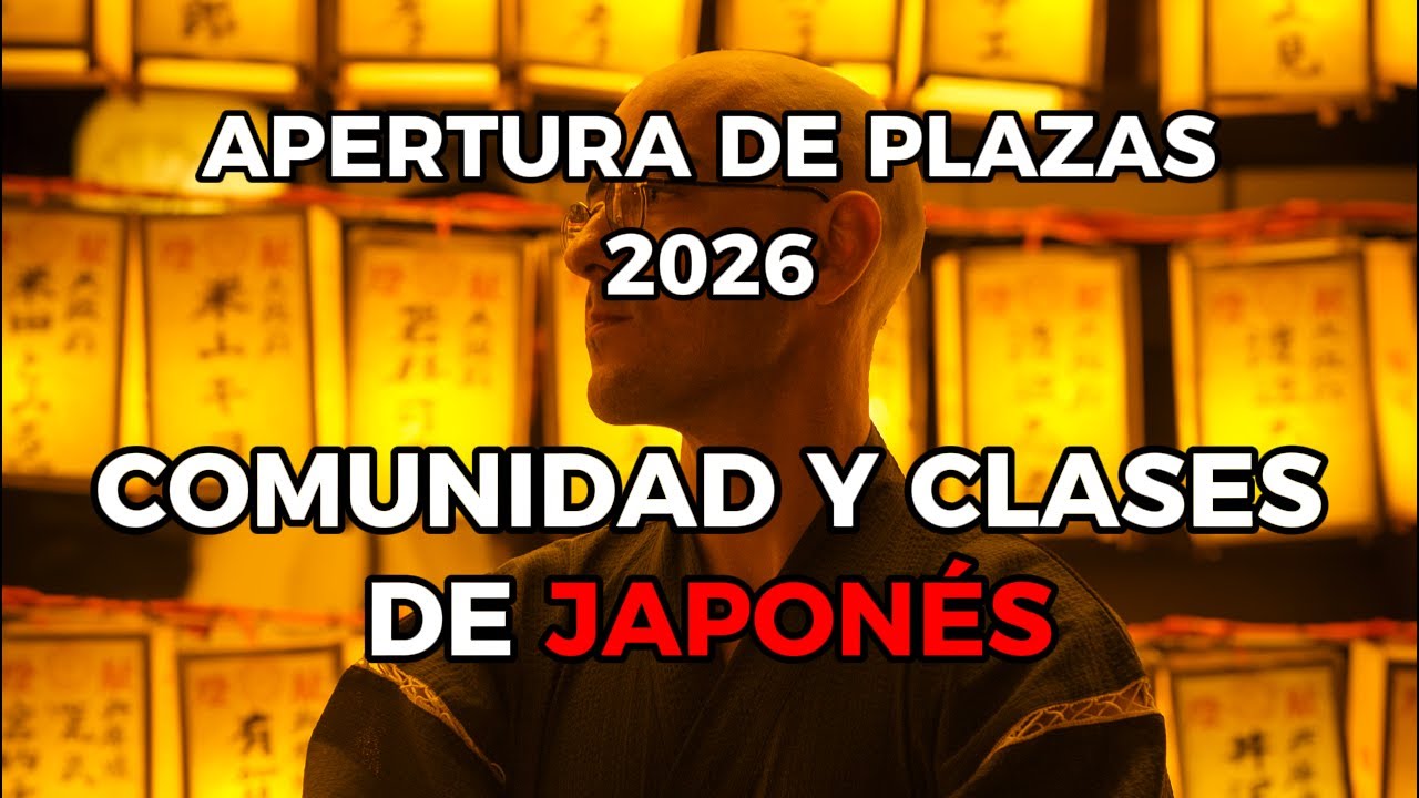 🚀 Presentación oficial: Comunidad y clases de japonés online con David Jurado JP