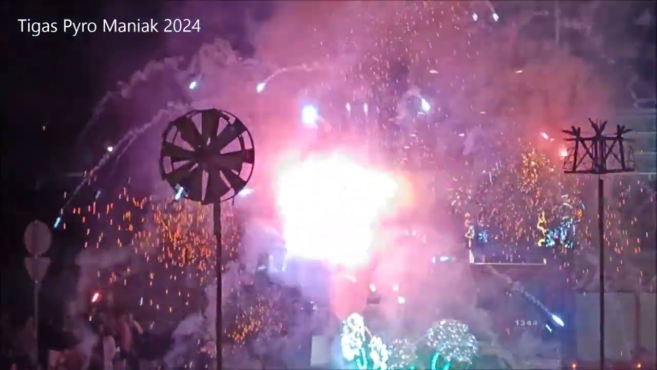 Sessão de Fogo na Festa Nossa Senhora da Natividade 2024 - Pedrouços, Maia