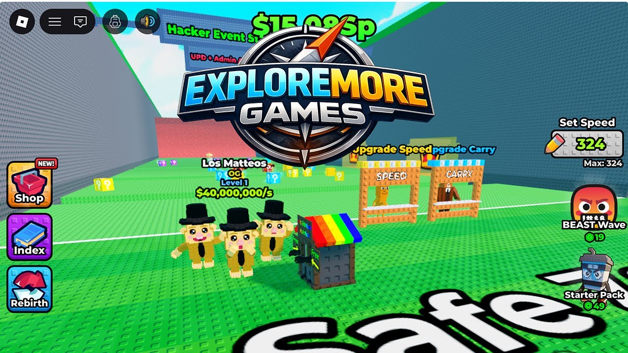 I paid2win in Escape Tsunami for Lucky Blocks!