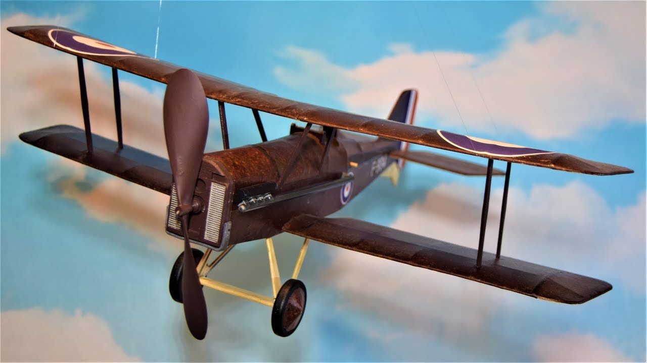 Building The Vintage Model Company RAF SE5A Balsawood Biplane