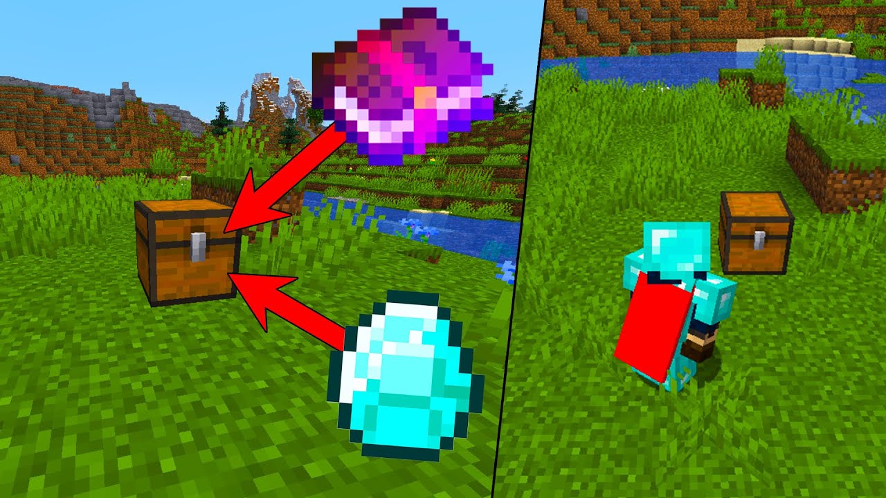 ER ZIJN KISTEN GEDROPT MET ZIEKE LOOT IN MINECRAFT