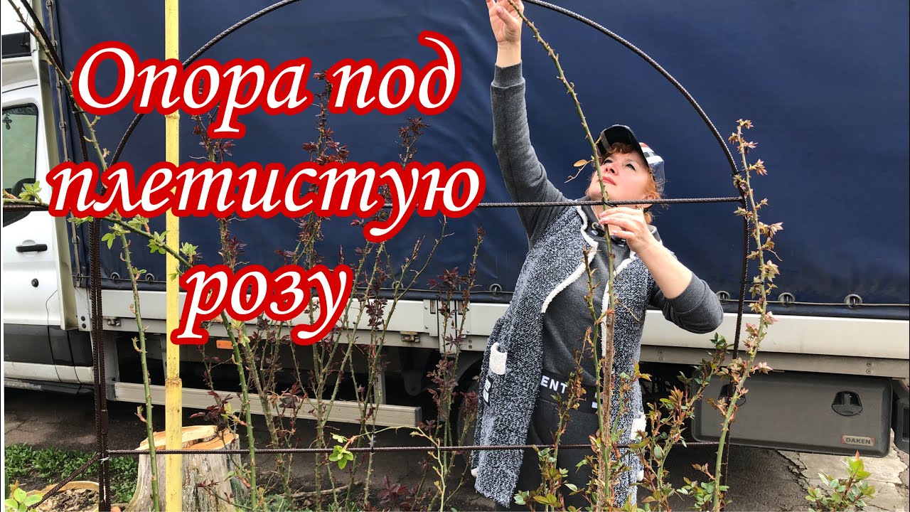 ОПОРА под плетистую РОЗУ. Своими руками. Сад СветаСветланы.