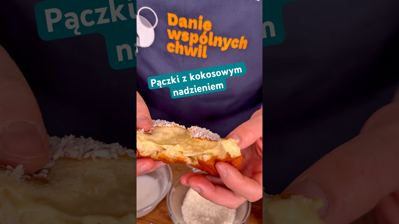 Tłusty Czwartek w najlepszym wydaniu! Dziś pokazuję, jak przygotować pączki z kokosowym nadzieniem