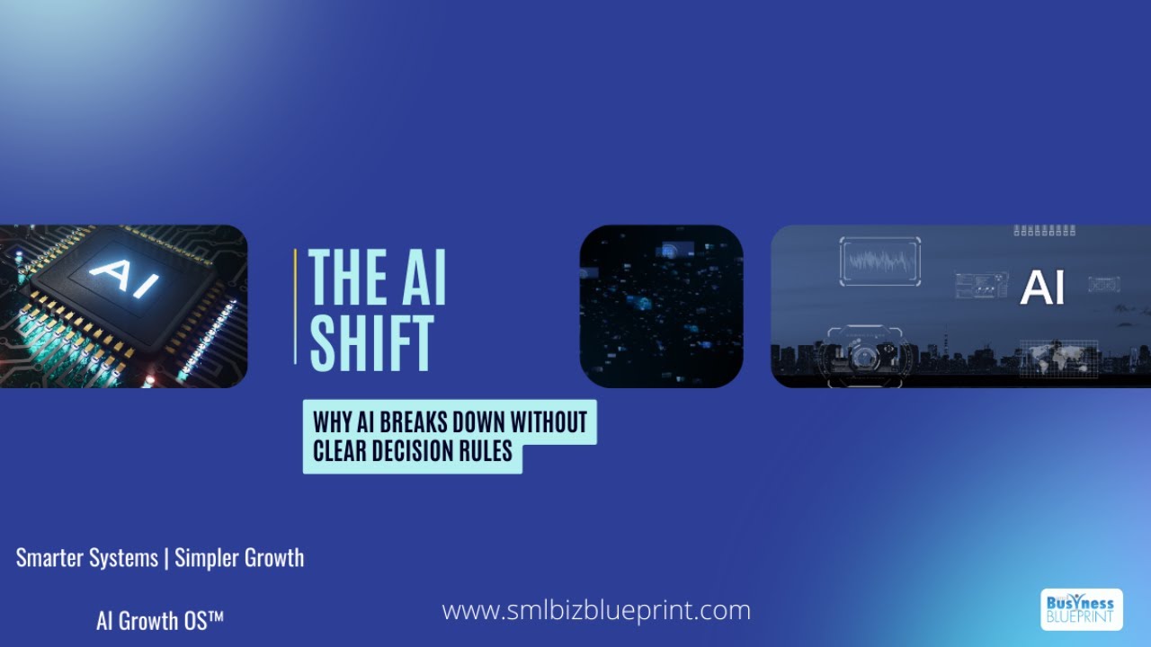 Why AI Breaks Down Without Clear Decision Rules