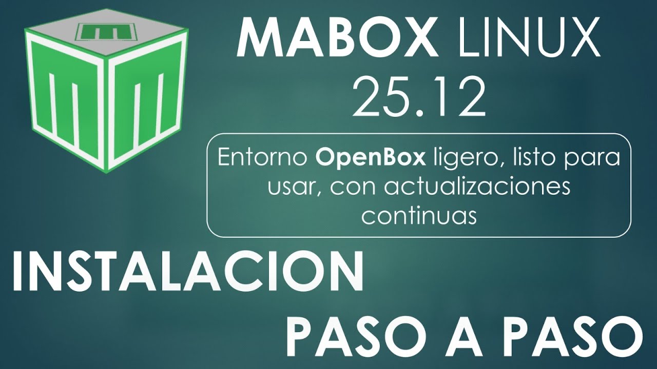 Instalando MABOX | Distro super ligera basada en Manjaro | Instalación paso a paso