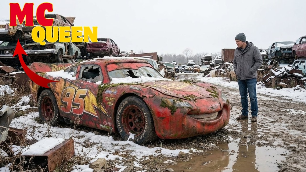 ASMR Car Restoration! Lightning McQueen Complete Full Restoration