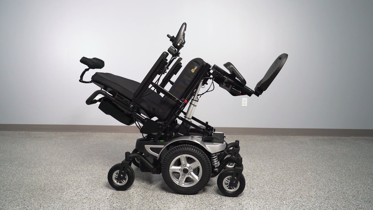 【Merits】P323HD VectorHD Heavy Duty Rehab Power Wheelchair