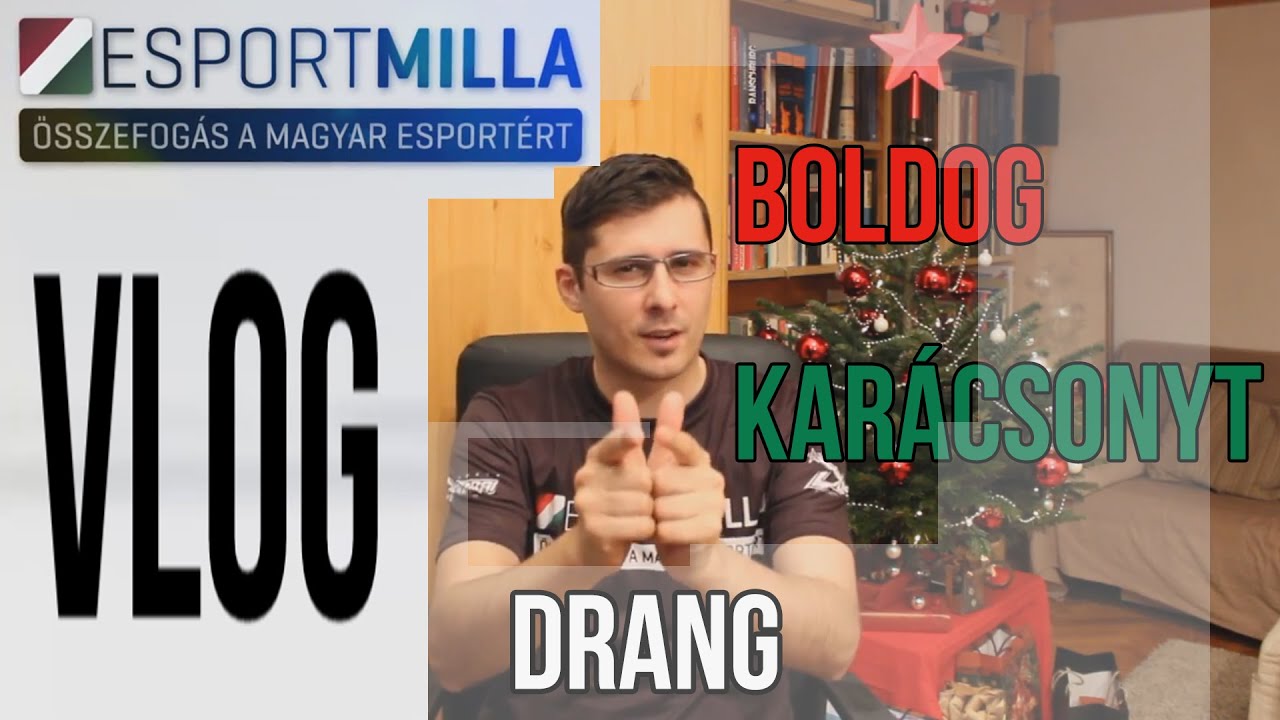 Esportmilla vlog: Boldog Kar&aacute;csonyt!
