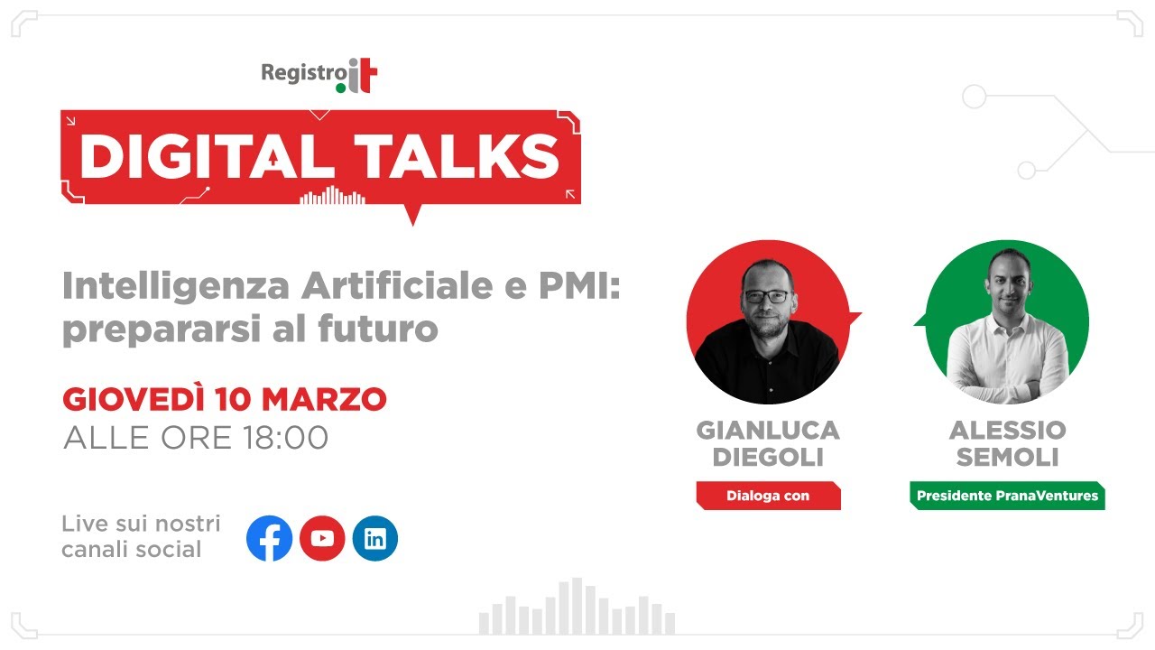 Digital Talks | Intelligenza artificiale e PMI: prepararsi al futuro