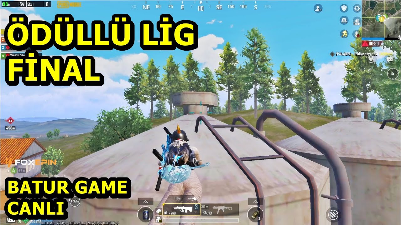 ÖDÜLLÜ LİG  FİNAL FFW TEAM FFW BATUR  PUBG MOBİLE