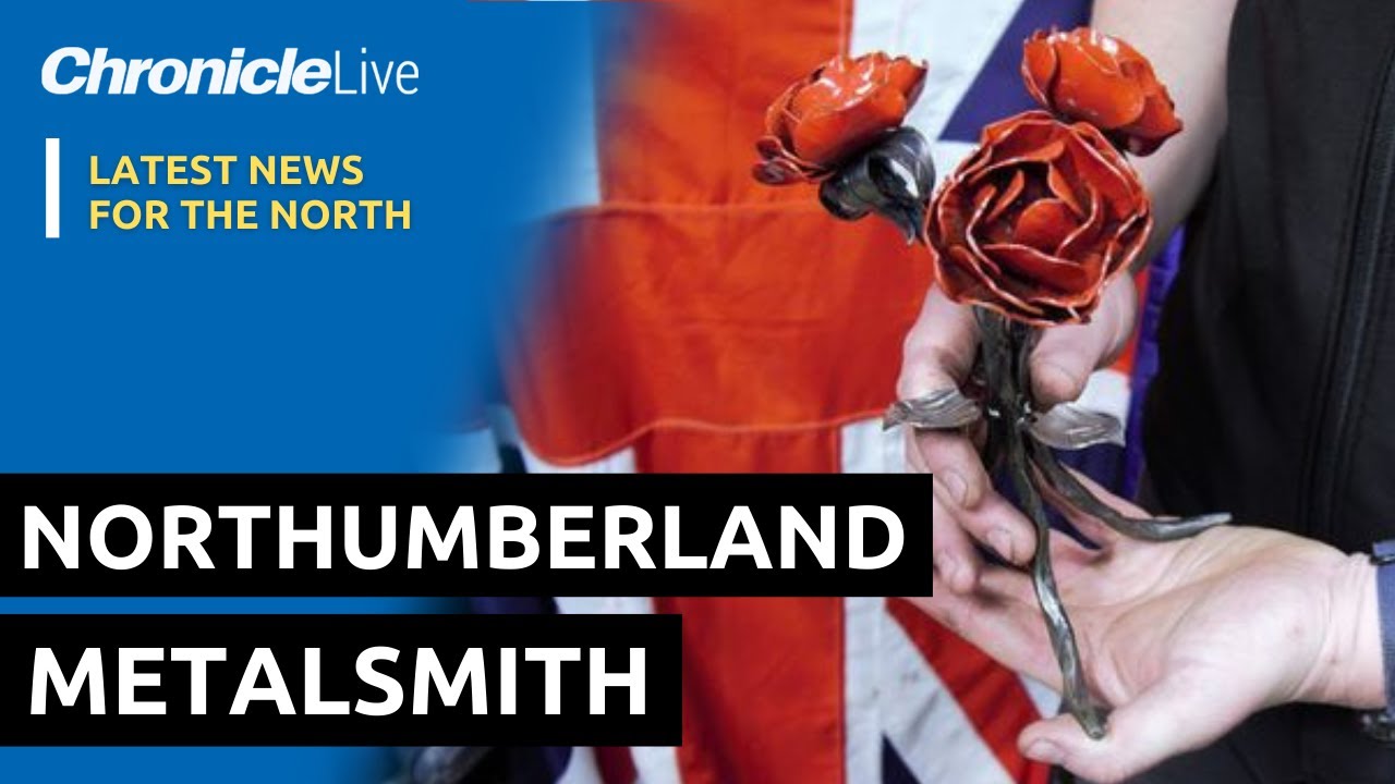 Northumberland man uses metalsmith skills learned in the army to create beautiful art
