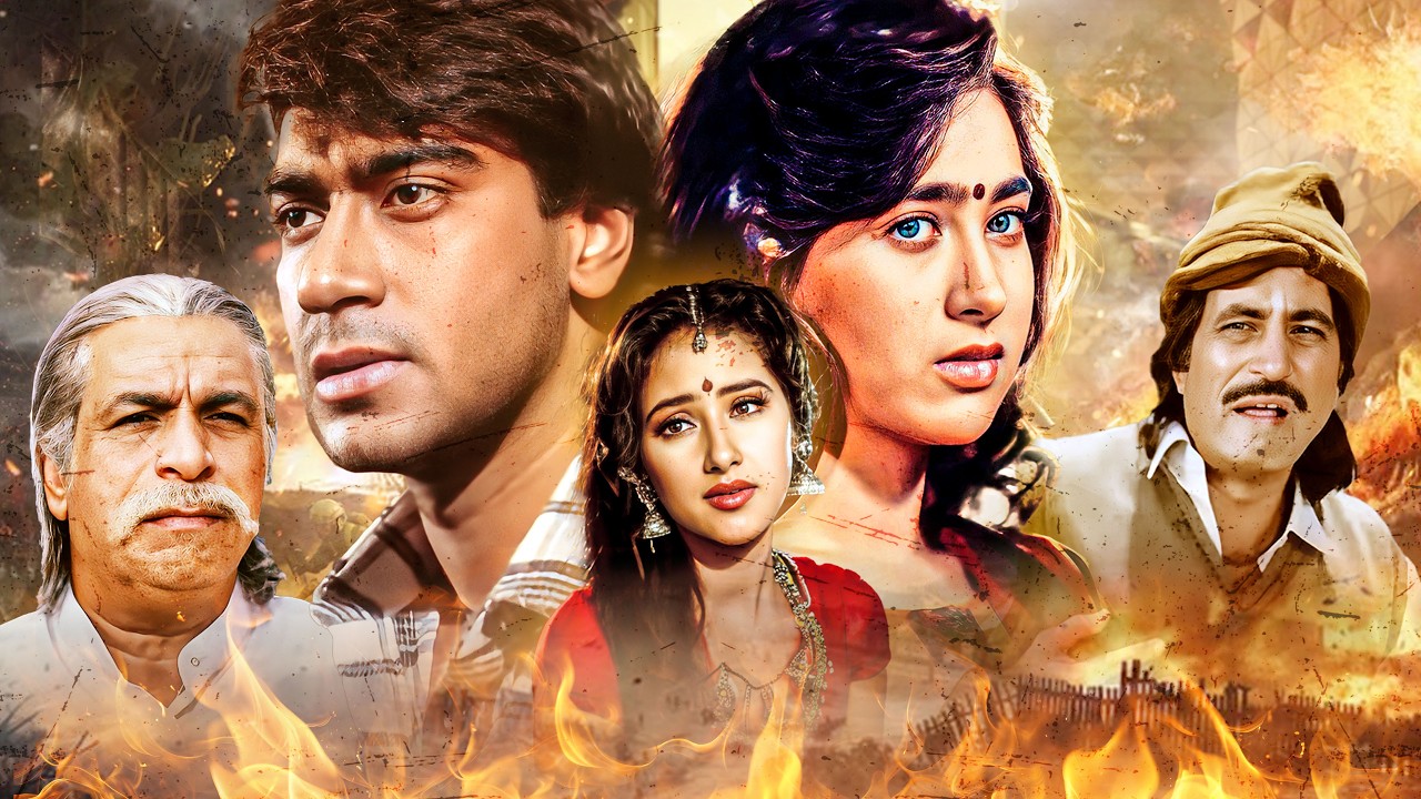 Dhanwaan (1993) Full Movie | Ajay Devgn,Karishma Kapoor,Manisha K | Hindi Movies