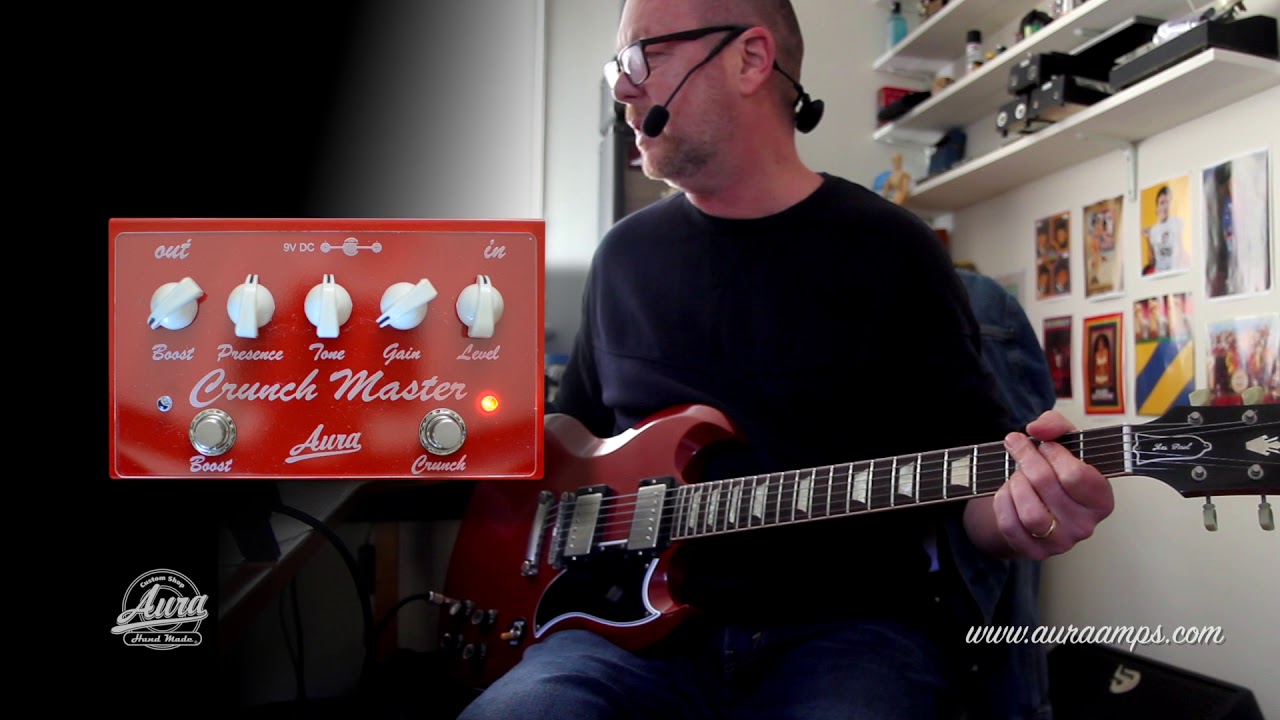 Aura Amps: CRUNCH MASTER Overdrive/Boost