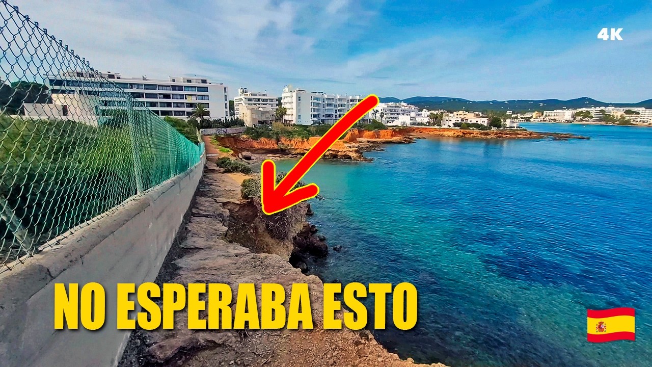 IBIZA SPAIN WALKING TOUR | Es Canar Hidden coastline new experience.