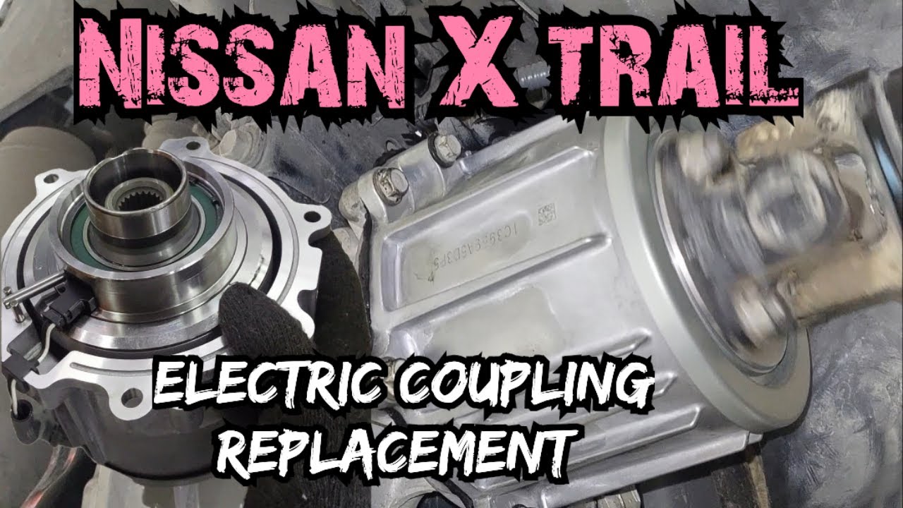 Nissan X-Trail Rear Differential Electric Coupling Noise Fix | Electric Coupling Assembly Replaced.