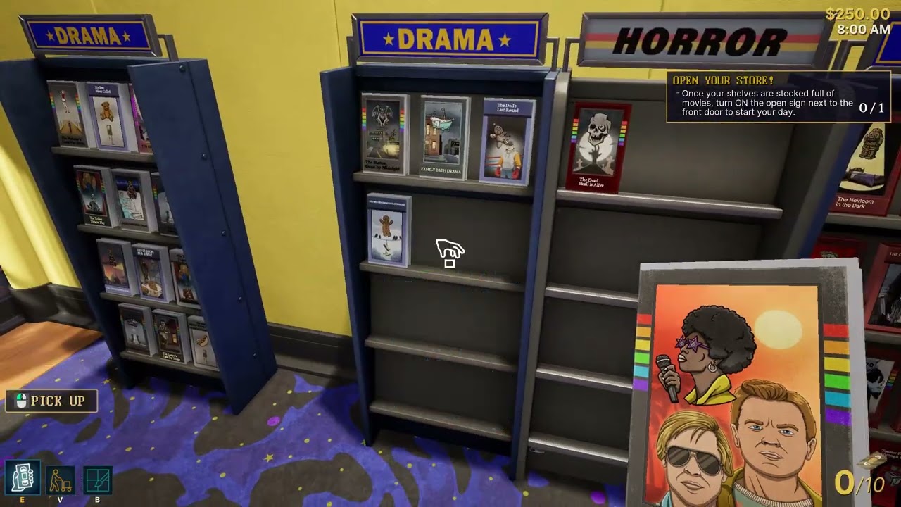 Retro Rewind Demo Part 1 📼 Running a 90s Video Rental Store! (Simulator Gameplay)