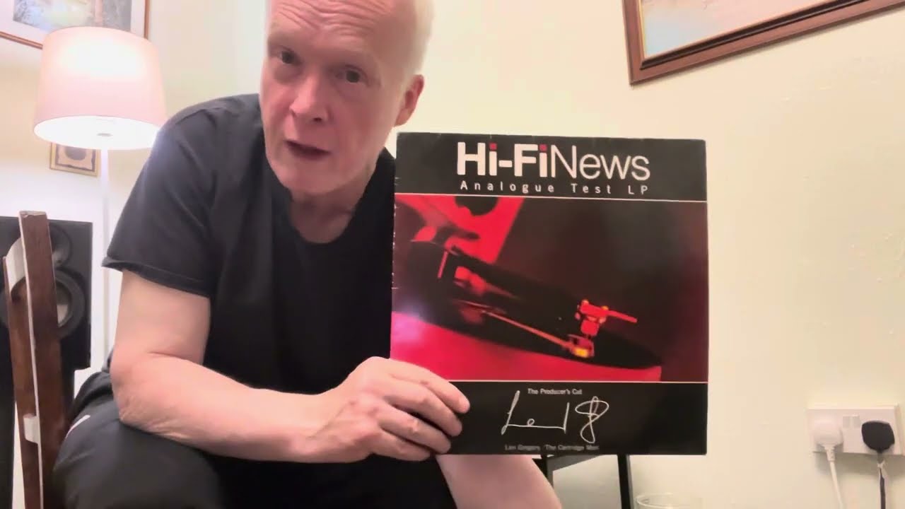 Basic Turntable Check using HiFi Test Record