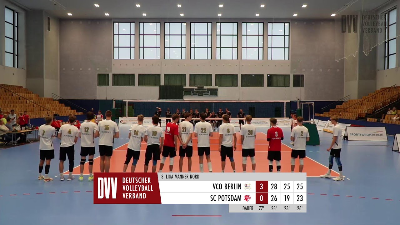 VCO Berlin 2 - SC Potsdam | 3. Liga Nord Männer 2024/25