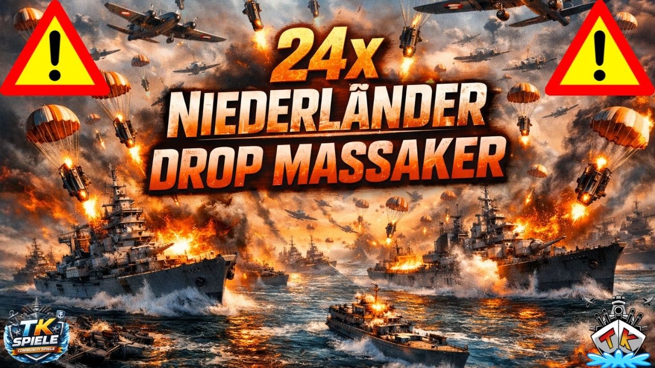 24x NIEDERLÄNDER DROPS 🤯🔥 | TK SPIELE⚓️ | World of Warships