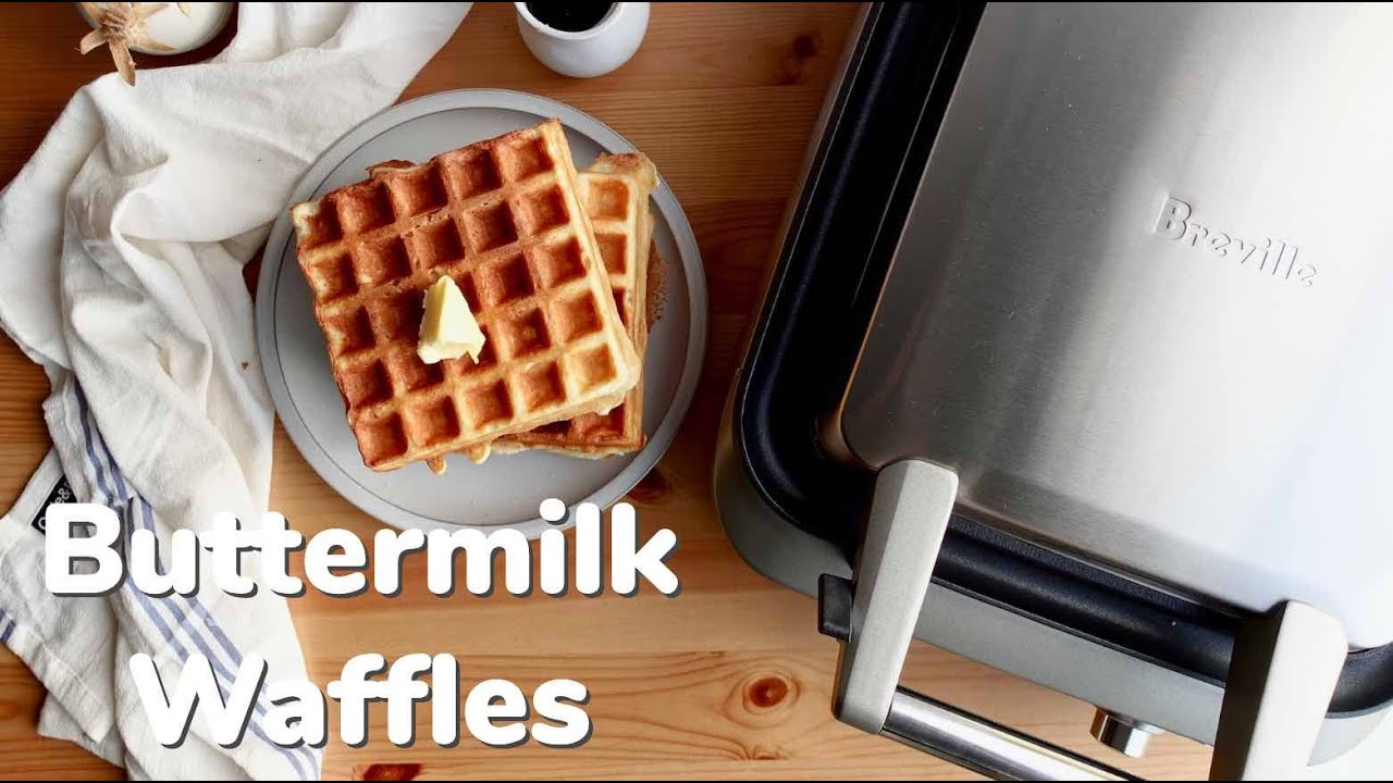 Вафли на пахте (Waffle Maker Pro от Breville Smart)