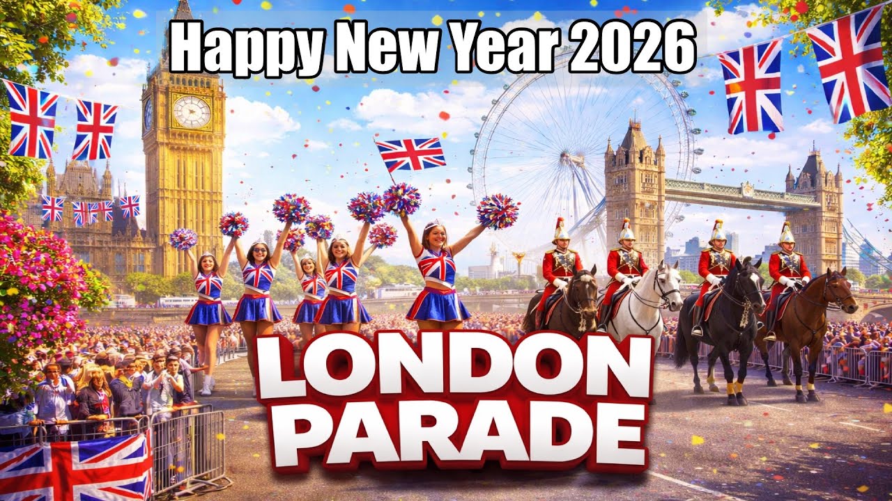 London’s New Day Year Parade 2026 | Happy New Year 🇬🇧 🏴󠁧󠁢󠁥󠁮󠁧󠁿 