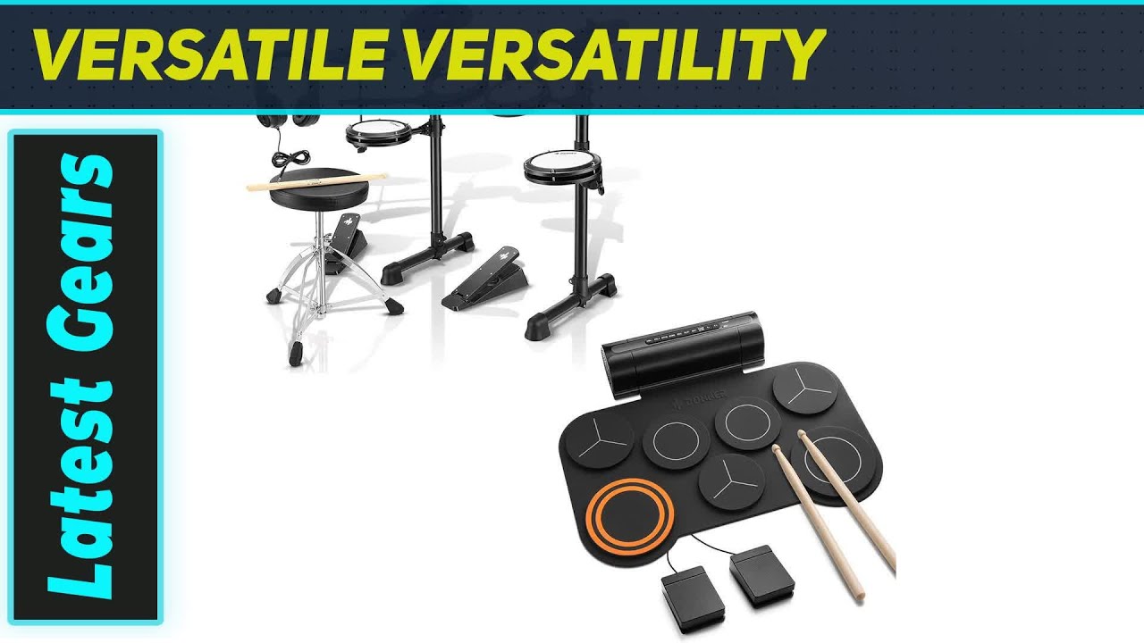 Donner DED-80 & DED-20: The Ultimate Electric Drum Set for Any Drummer!