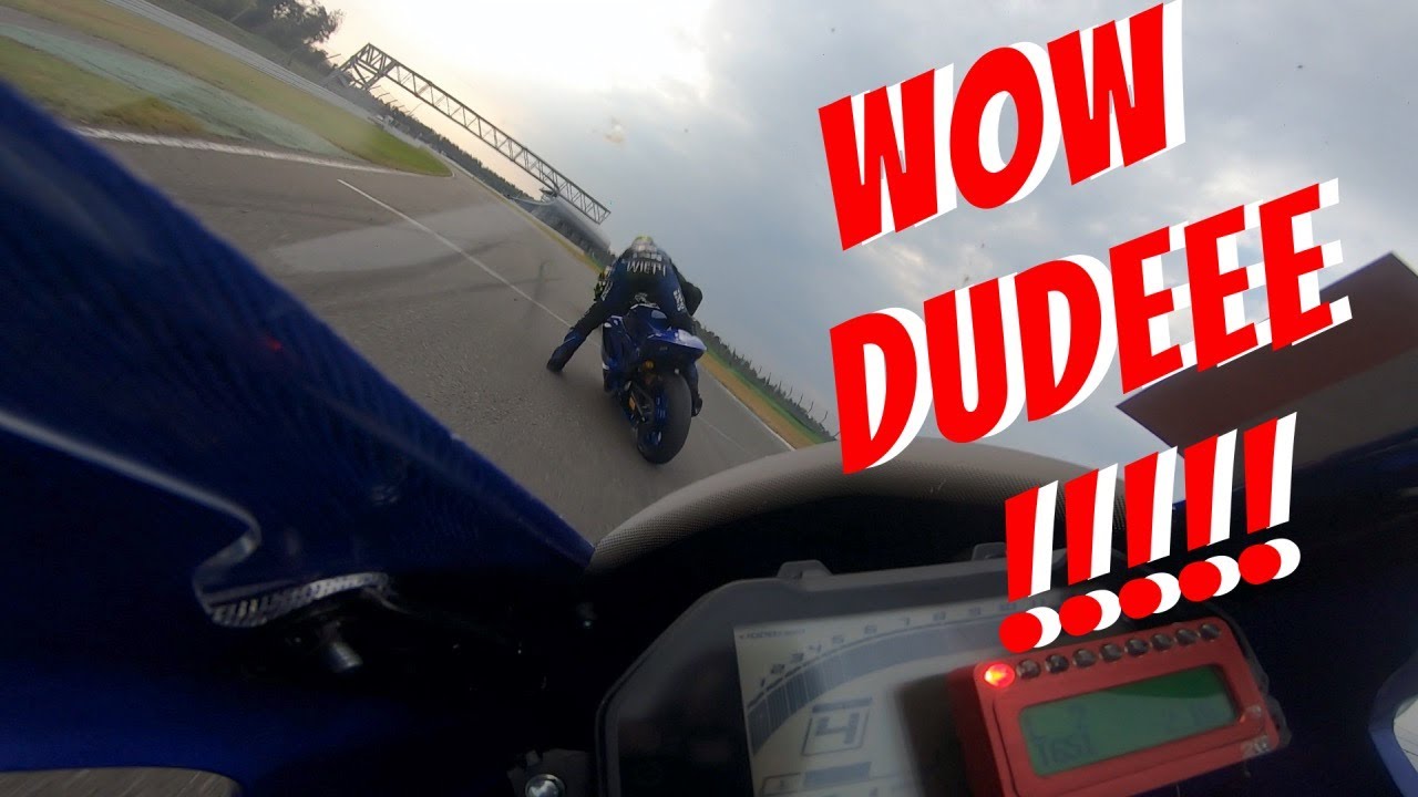 LEADING THE WHOLE RACE TO GET 2ND IN THE LAST 10 METERS - Yamaha R3 Cup Race 2 Hockenheim