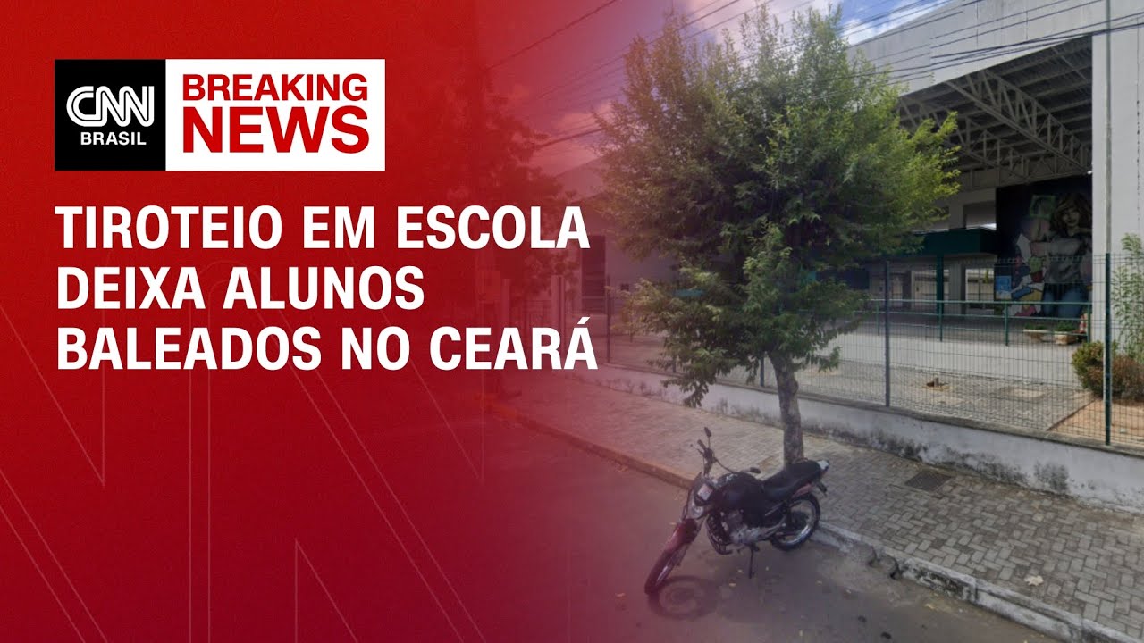 Tiroteio em escola deixa alunos baleados no Ceará | LIVE CNN