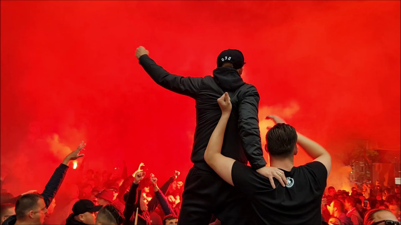 Corteo FC Utrecht supporters (19-05-2018)