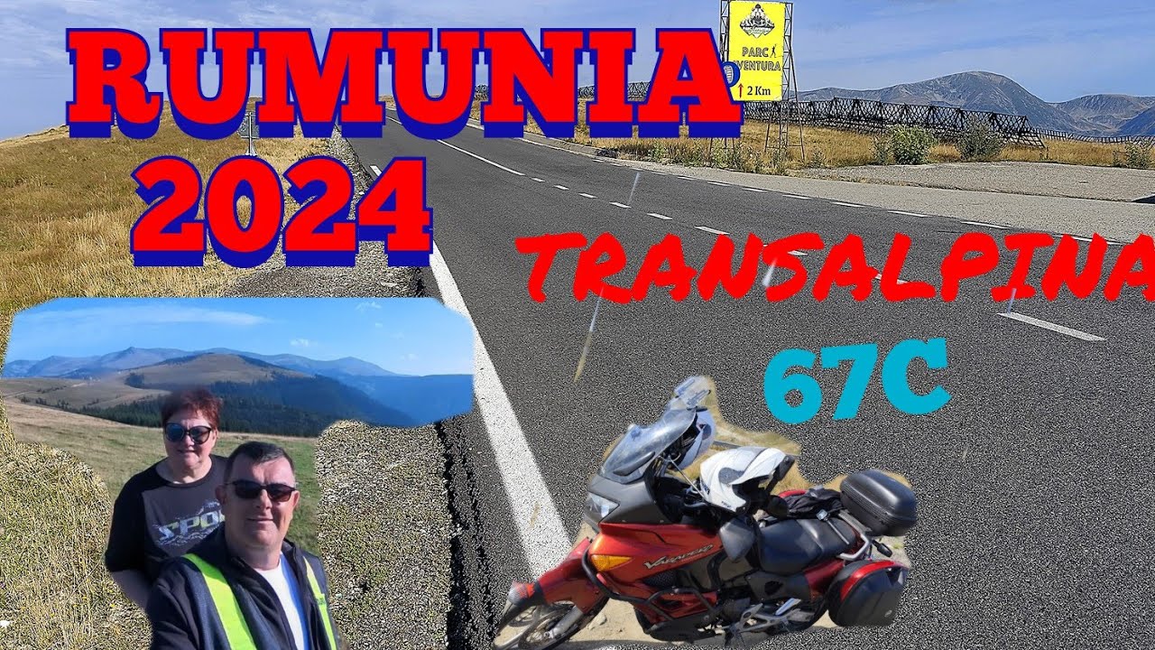 RUMUNIA MOTOCYKLEM 2024  [cz4 TRANSALPINA 67C]  #insta360 #capcut