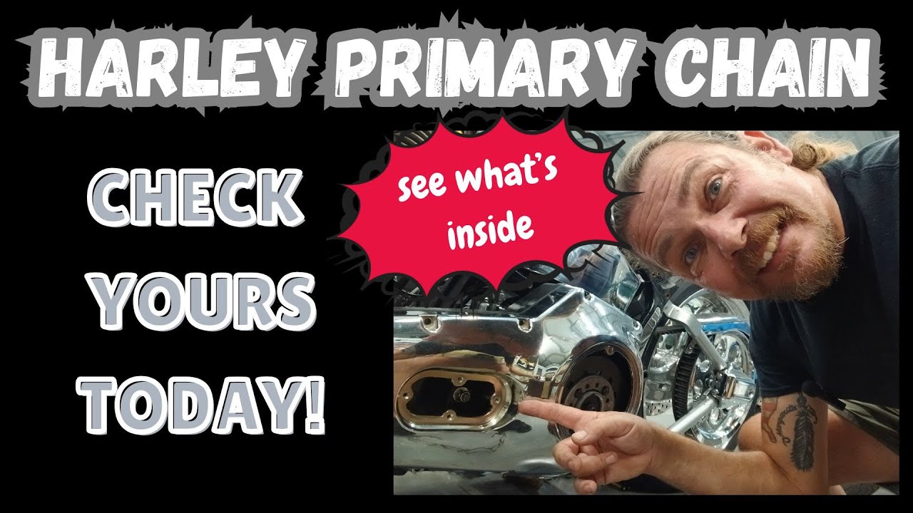 Harley Davidson Primary Chain Adjustment Explained Check yours today!