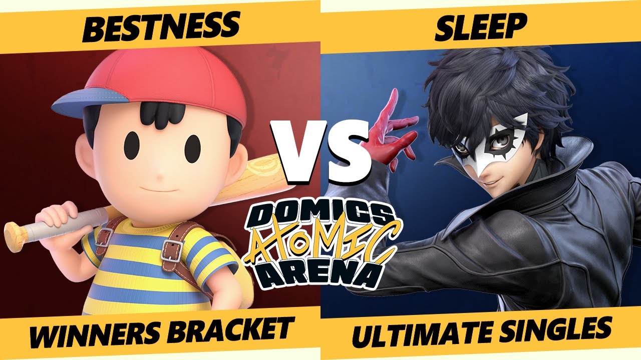 Domics Atomic Arena SSBU  - Armada | BestNess (Ness) Vs. SQD | SLeeP (Robin, Joker)  Winners Bracket
