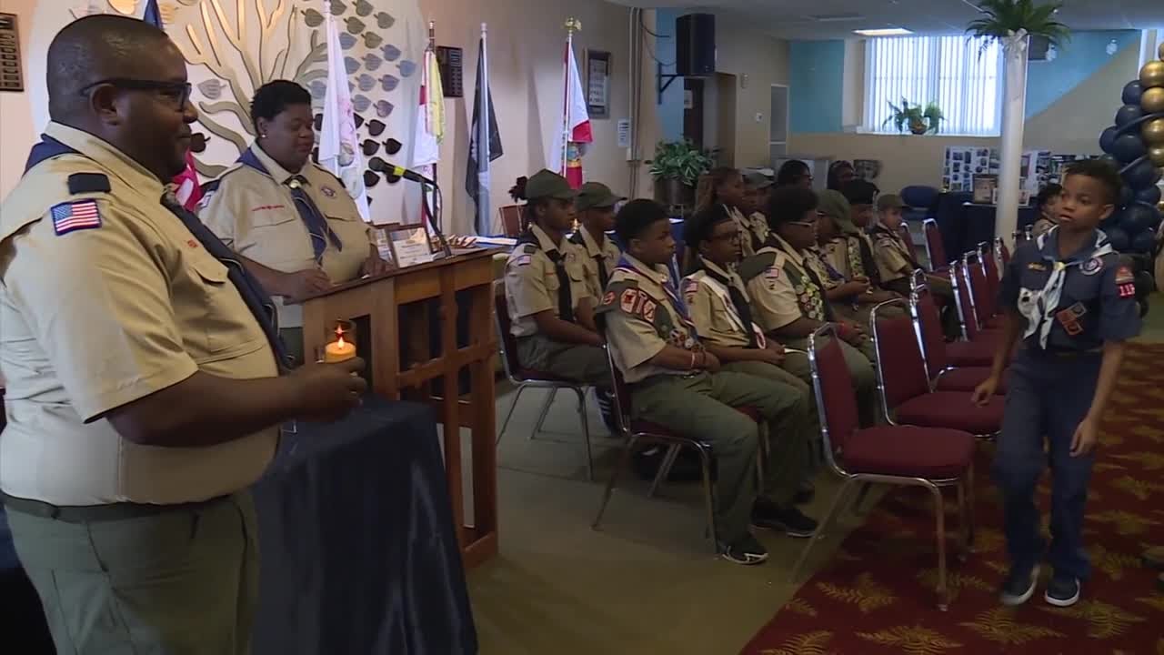 African American troop in West Palm Beach celebrates scouting, service and inclusion