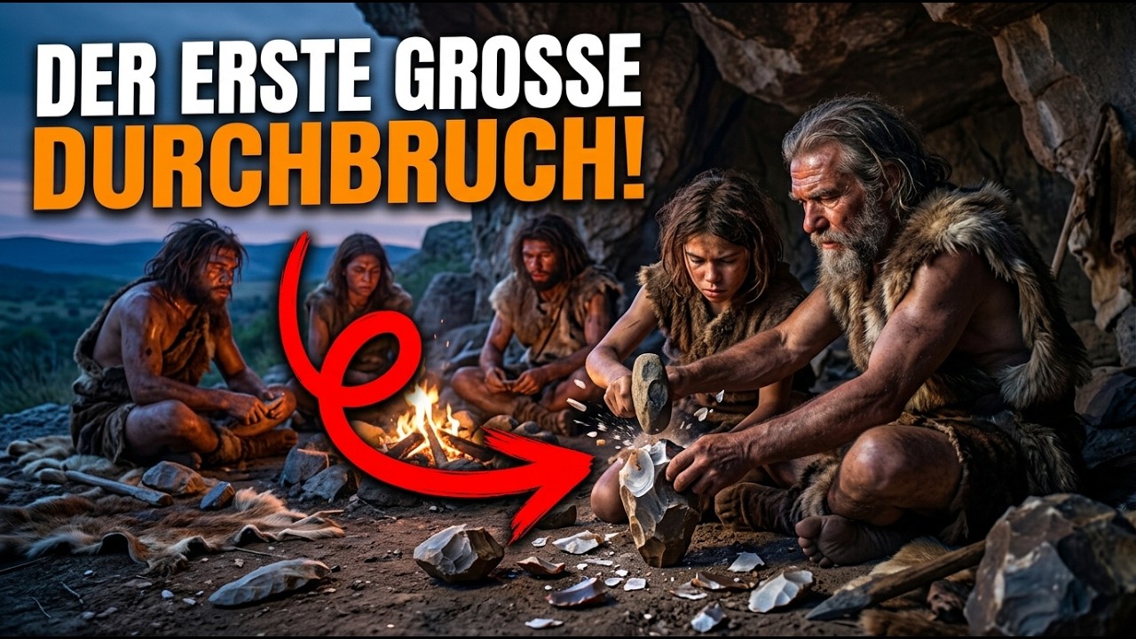 Wie Frühe Menschen Ihre Ersten Steinwerkzeuge Herstellten | Geschichte Zur Nacht