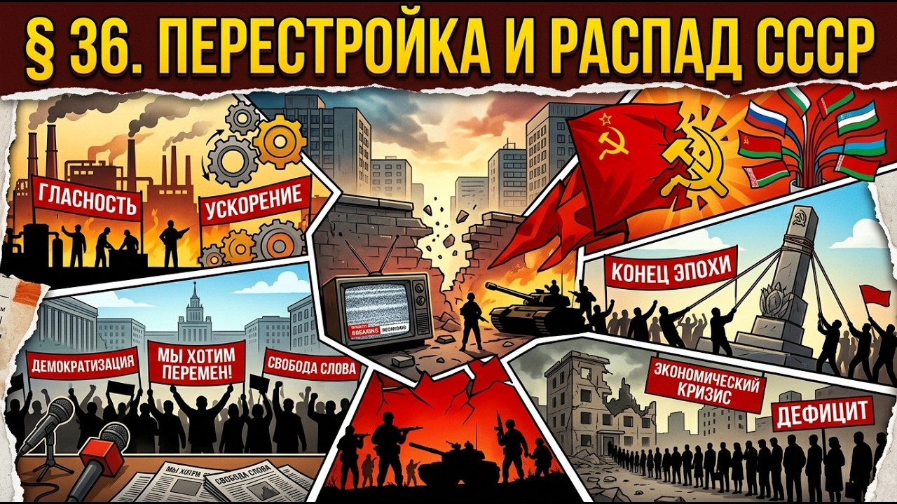 § 36  Политика перестройки и распад СССР