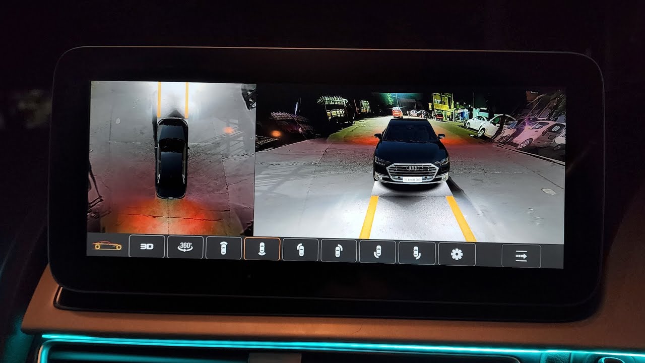 AUDI A4 ANDROID SYSTEM WITH ULTIMATE CLARITY 360° CAMERA