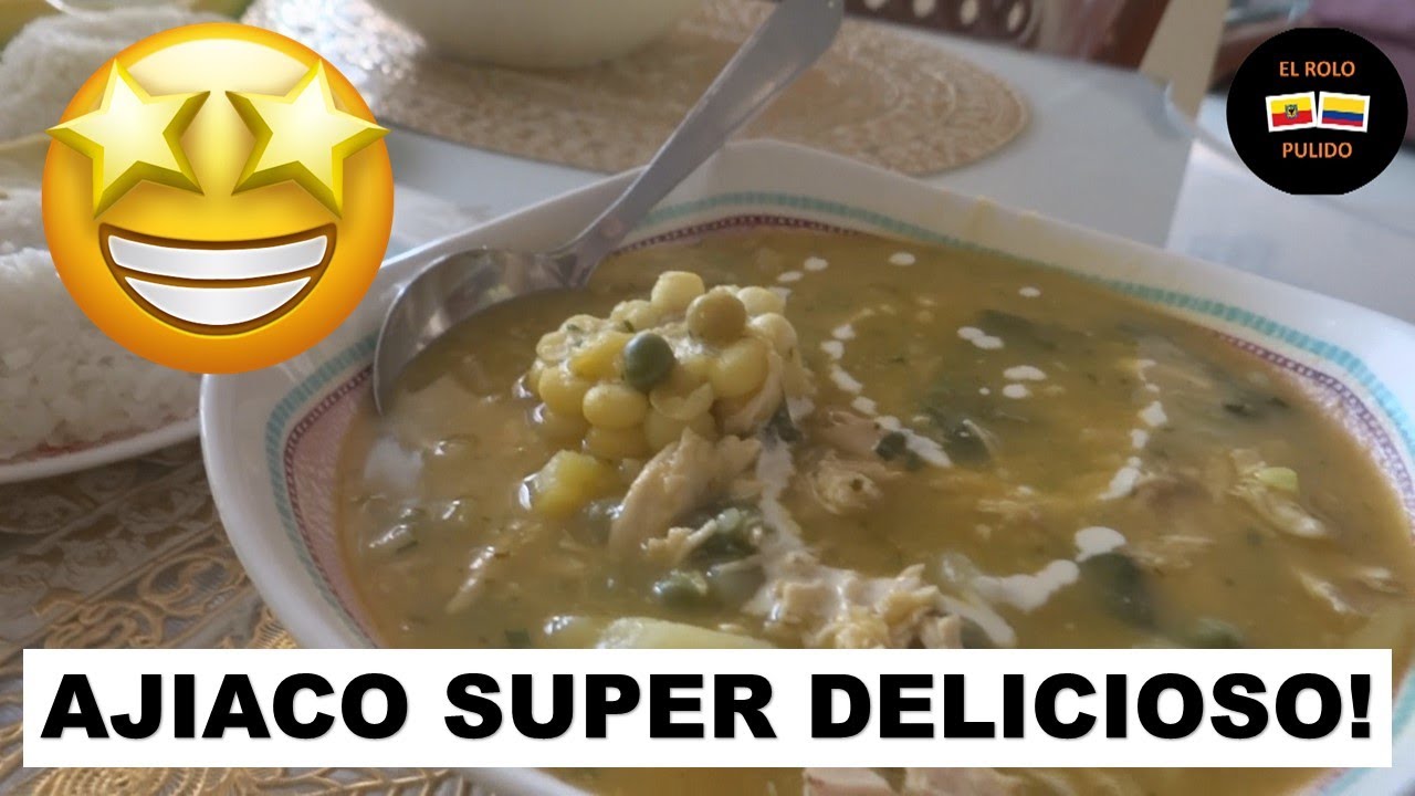 Un Ajiaco súper delicioso!! Hoy como asistente de cocina - Receta de ajiaco