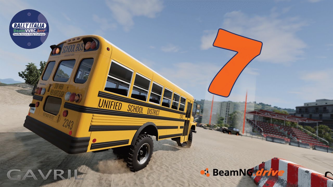 Gavril MD-Series MD60 School Bus Off Road 4WD|Rally Italia*Stage 1*Norte Super Speciale|BeamNG.drive