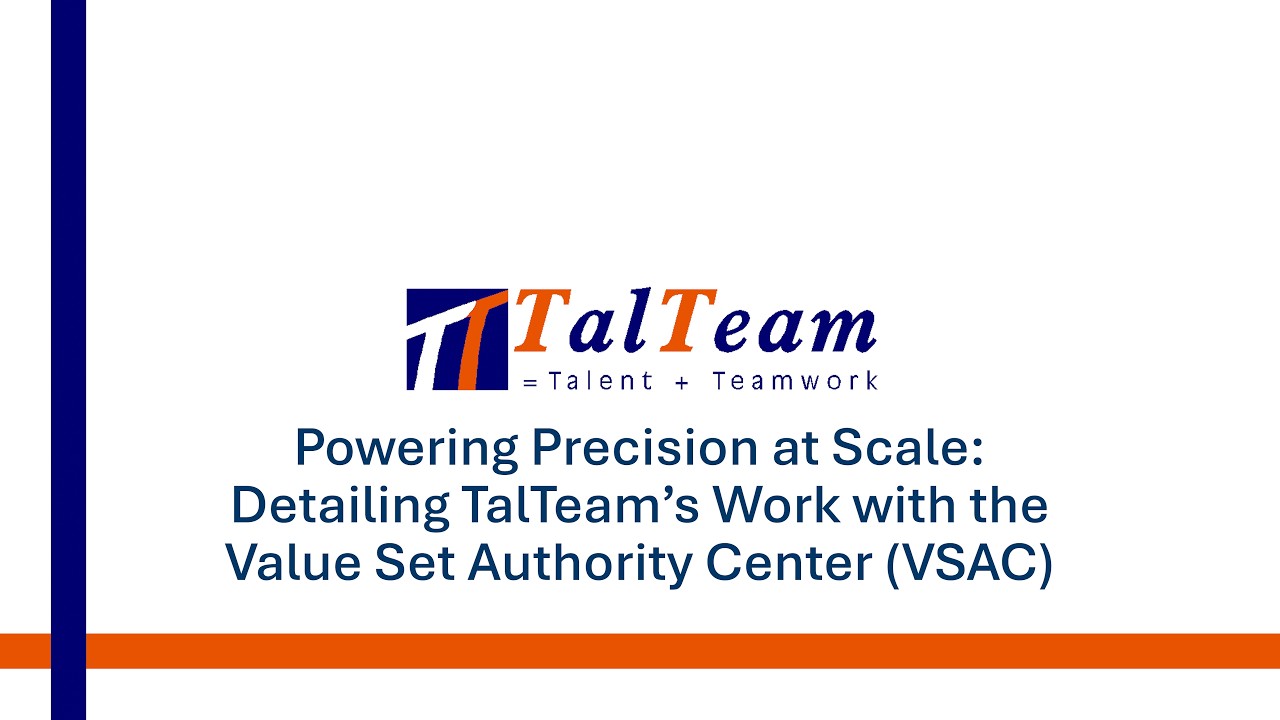 Data & Analytics - VSAC
